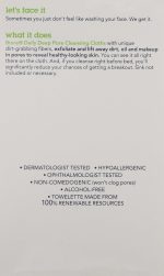 Bioré Daily Make Up Removing Cloths, Facial Cleansing Wipes with Dirt-grabbing Fibers for Deep Pore Cleansing without Oily Residue, 60 Count - Image 7